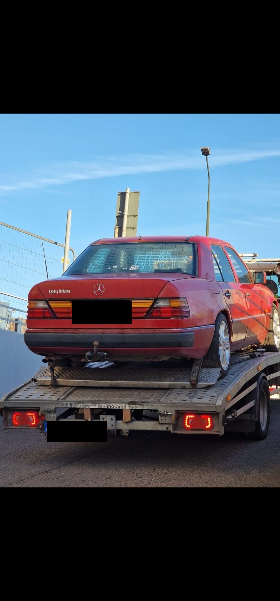 Mercedes-Benz E-klass W124 1992 – köpt i Stockholm